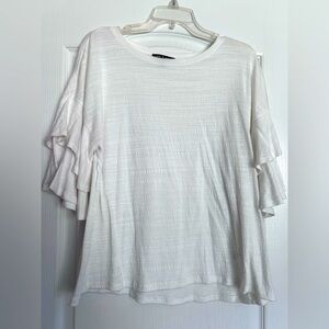 5/$25 Elegant White Women's Top
